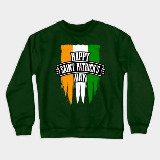 Happy ST Patrick's Day Shirts-Saint Patrick's Day Gifts Crewneck Sweatshirt